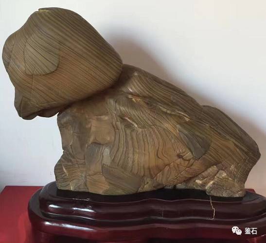 紫木纹松花石，自然之美的独特展现