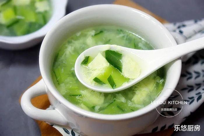 家常美味，黄瓜蛋花汤的制作方法