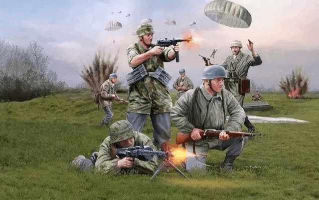 二战德国第一伞兵师，荣耀与传奇