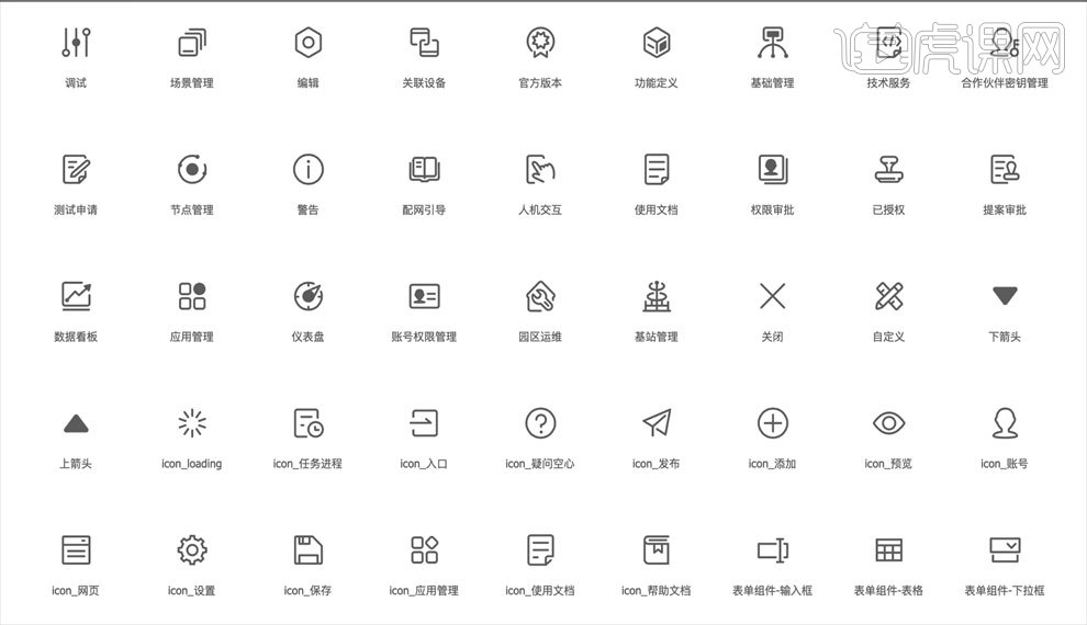 名称图标大全，探索与解析